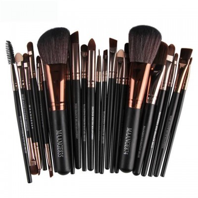 wholesale professional 22 Pcs makeup brush set,Lip brush eyelash tools makeup cleaning brush